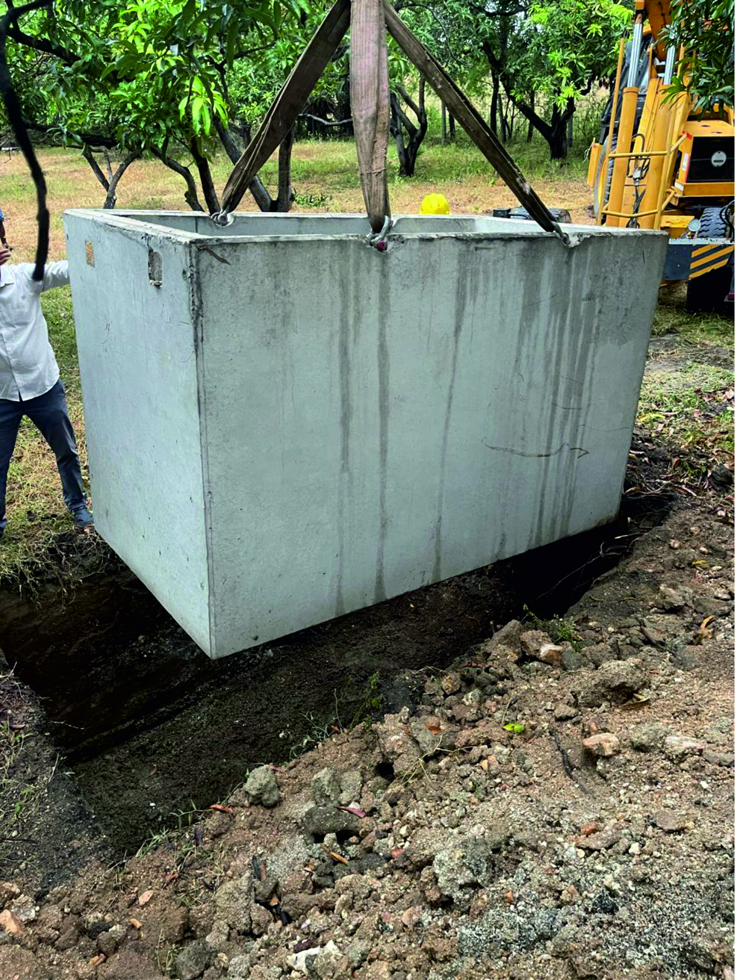 Onsite tank 1