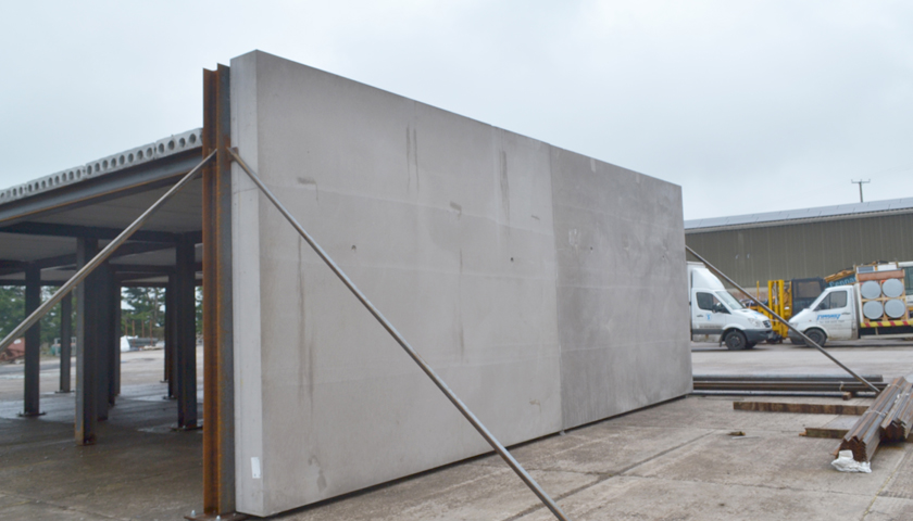 Insulated wall panel