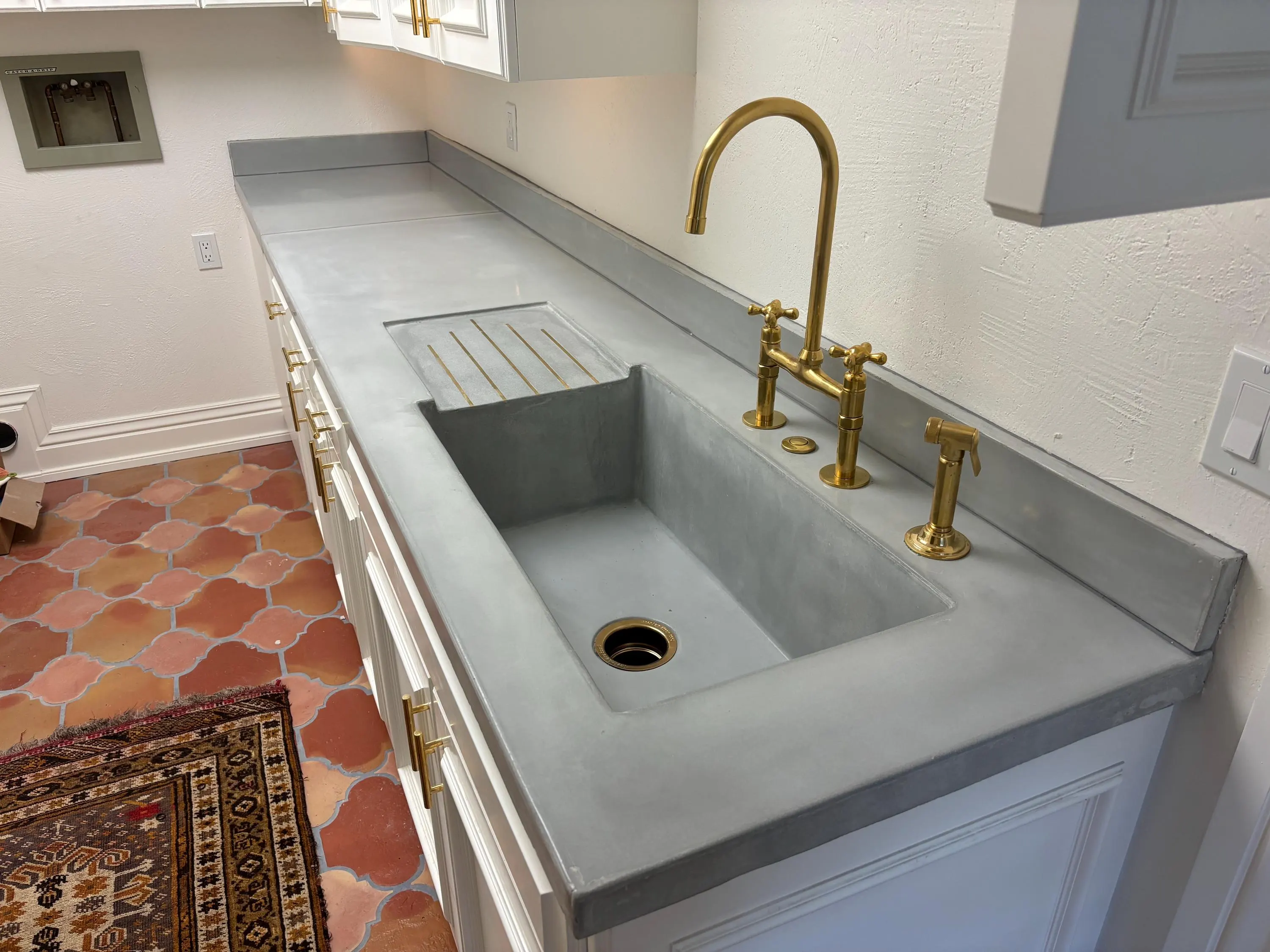 Precast kitchen counter 1